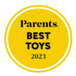 A Parents' Best Toys award badge