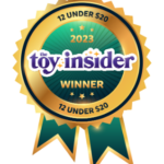 A 2023 Toy Insider 12 under $20 award badge