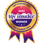 A 2023 Toy Insider top summer toys award badge